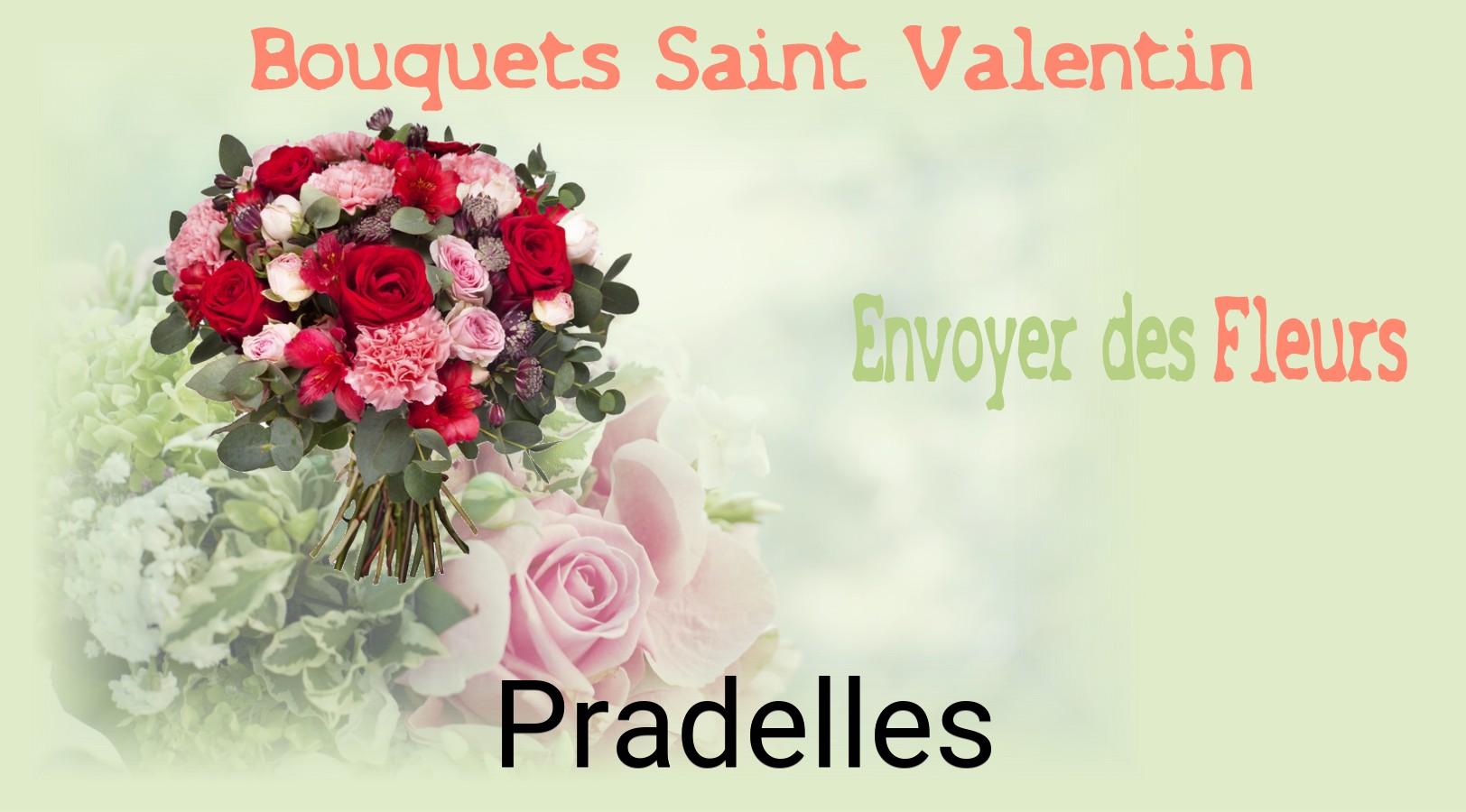 Roses de Saint-Valentin livrées à Pradelles